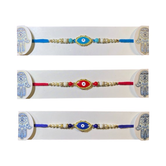 Rakhdi, Rakhi, Evil eye rakhdi, Brother Rakhdi, Rakhdi For Men, Punjabi Rakhdi, Hindu Rakhi, Rakhdi Gift,