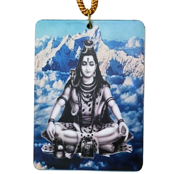 Shiv ji Car Hanging, Om Namaha Shivaye, Hindu Car Decor
