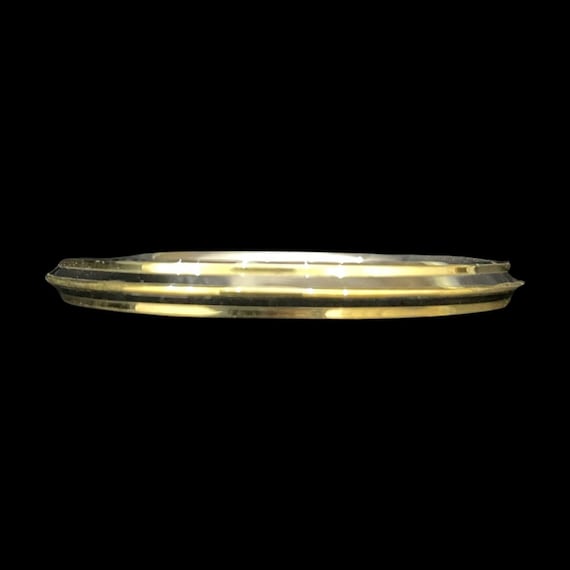 Kada, Steel Kara, Sikh Kakar, Kakkar, Golden line karah, Steel kada, unisex bracelet, Sikh Items