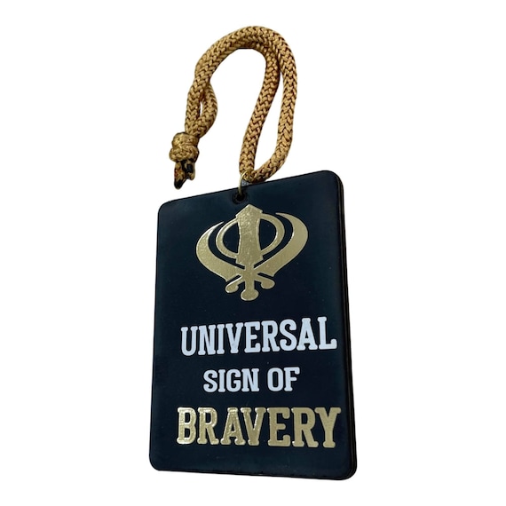 Sikh Gurus Car Hanging, Khanda, Baba Deep Singh Ji, Gurbani Quotes, Punjabi, Car Decor, Car Accessories, Gurmukhi, Sikh Items,