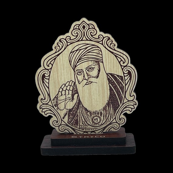 Guru Nanak Dev Ji, Guru Gobind Singh Ji, Car dashboard idol, Punjabi, Car Decor, Sikh Items,