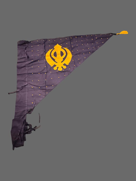 Puratan Nishan Sahib, Sikh Flag, Sikh Raj, Jhanda, Panjabi, Sikh Items,