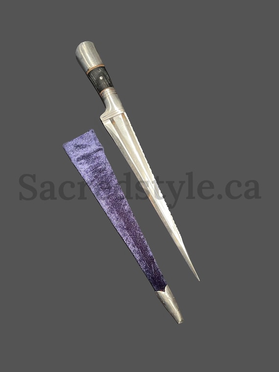 Hand Made Sarbloh Khanjar, Pesh Kabz, Sikh Kakar, Kukri, Kakkar, Sikh Gift Items