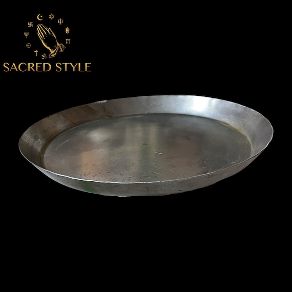 Sarbloh Plate, Dinner Ware Set, Hand Made Iron Thali, Sikh Items,