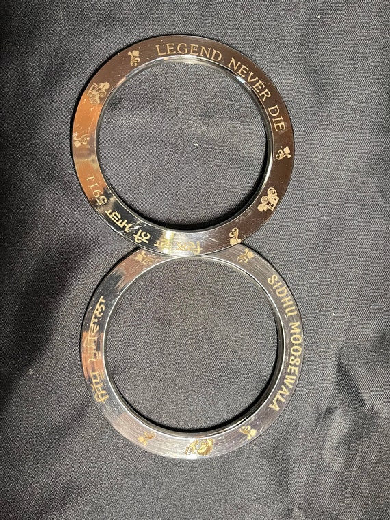 Kada, Sidhu Moosewala, Karah, Kara, Punjabi Bracelete, 5911, Punjabi Singer.