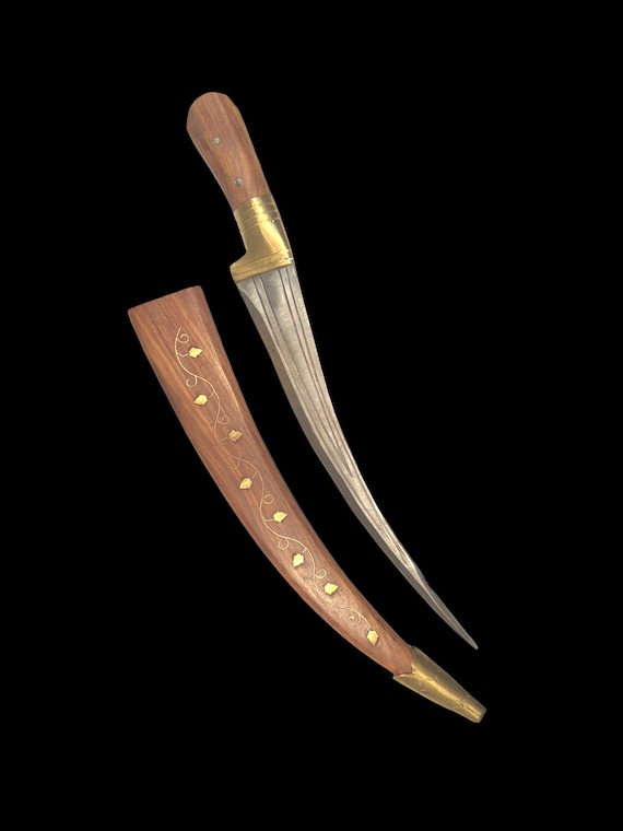 Hand Made Sarbloh Khanjar, Pesh Kabz, Sikh Kakar, Kukri, Kakkar, Sikh Gift Items