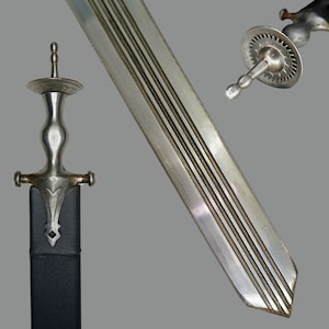 Big Khanda, Kirpan, Khanda made of Sarbhloh, Sikh kakar, 3 foot Taksali kirpan, Sikh Kakkar, Sikh Shastar, Sikh Items,