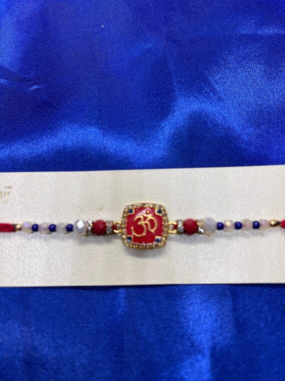OM Rakhi, Rakhdi, Rakhi for Men, Brother Rakhdi, Hindu Rakhdi,