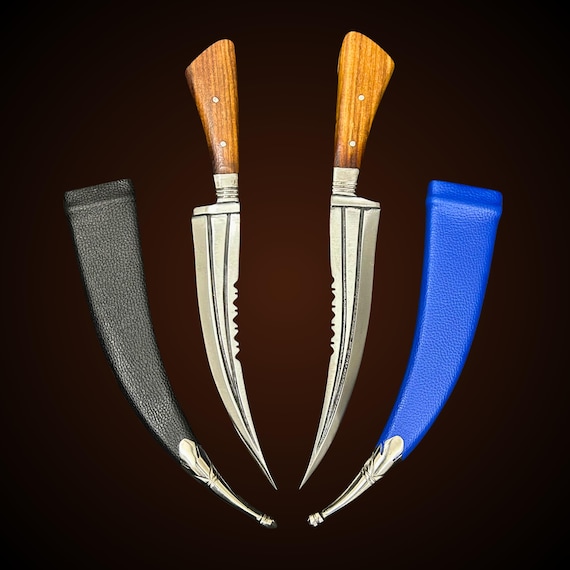 Khanjar, Sikh Kirpan, Sarbloh Pesh Kabz 9.75 inches, Sikh Kakar, Kukri, Kakkar, Sikh Gift Items