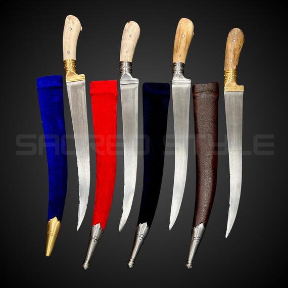 Hand Made Sarbloh Khanjar, Pesh Kabz, Sikh Kakar, Kukri, Kakkar, Sikh Gift Items