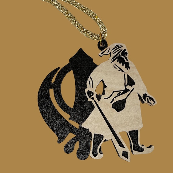 Khanda, Baba Deep Singh Ji, Car hanging, Car Decor, Gift items, Rear view Mirror ornament, Punjabi, Sikh Items,