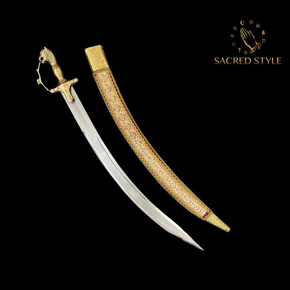 Big Kirpan, Wedding kirpan, Decorated Kirpan, Big Sword, Groom Accessories, Wedding Accessory, Punjabi items, Sikh Items,