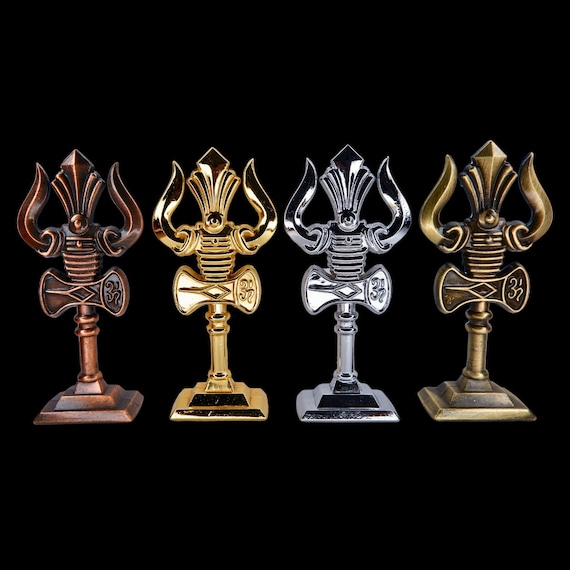 Trishul Car dashboard idol, Om Namah Shiva, Shiv ji, Car Dashboard decor, Car accessories, Hindu Gift items,