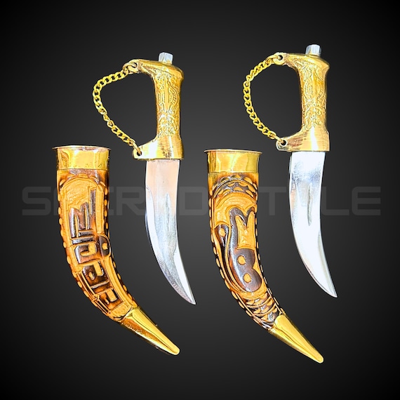 Kirpan Sarbhloh, Sikh Kakar, Kukri, Kakkar, 8 inches Wood case kirpan,  Punjabi Kirpan, Sikh Gift Items,