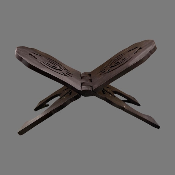 Wooden Book Stand, Khanda, Sanchi Saab Stand, Gutka Saab Stand, Reading Stand, Sikh, Sikh Items,