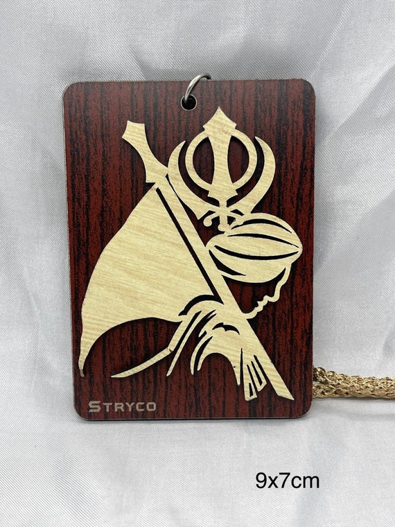 Car Hanging, Sardari, Nishan Saab, Car Khanda, Sikh Items, Sikhi, Car Decor,