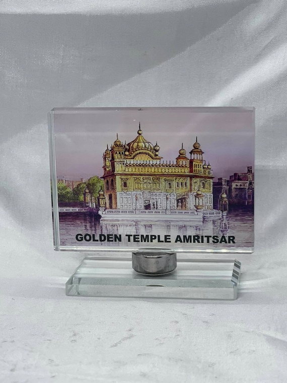 The Golden Temple, Table Top, Car Dashboard, Siri Darbar Sahib, Harimandir Sahib, Home Decor, Car Decor, Sikh Items,