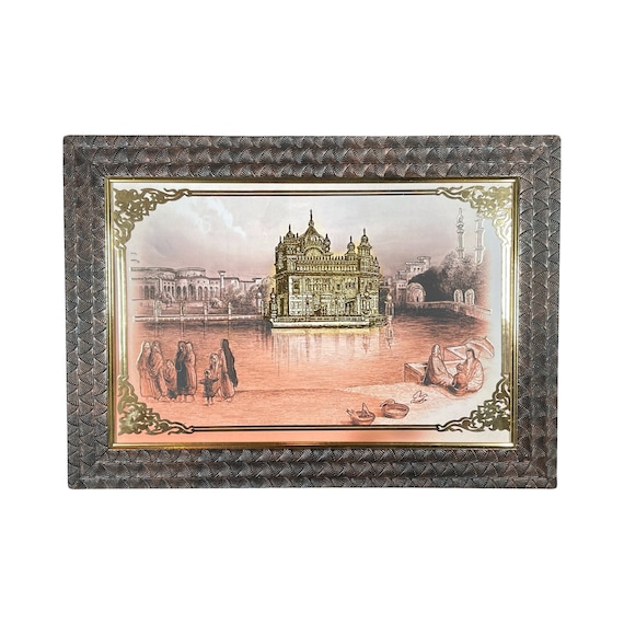 Old Siri Darbar Sahib, The Golden Temple Photo, Amritsar Sahib, Sikh home decor, Sikh gift items,