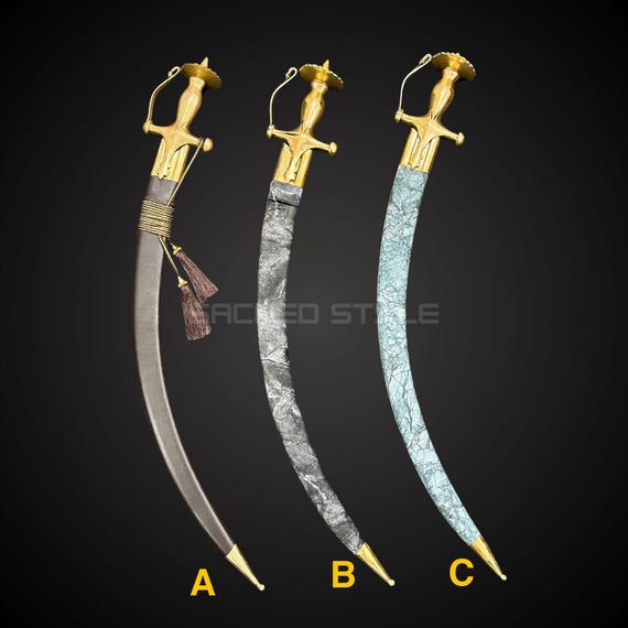 Big Kirpan, Sikh Kirpan made of Sarbloh with Brass Handle, Sikh kakar, 3 foot Tega, Sikh Kakkar, Sikh Items,