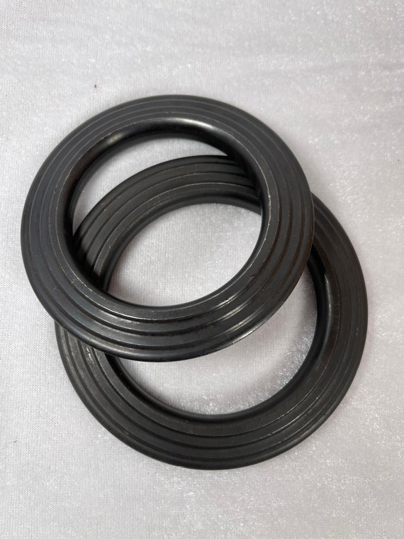 Sarbhloh Thick Black kada, Raw Heavy Kara, Punjabi Karah, Sikh Kakar, Sarabloh Kakkar, Unisex iron bracelet, Punjabi gift items, Sikh Items,