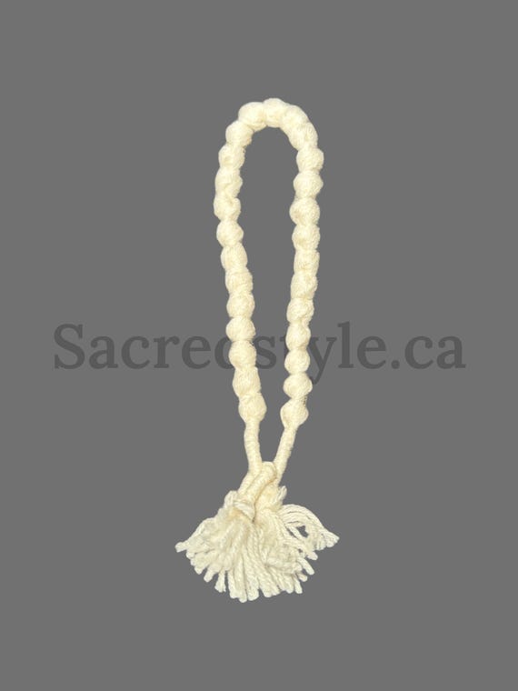 Cotton Mala, Simran for hand, Prayer beads, Simran mala, Meditation prayer beads, Sikh Items,