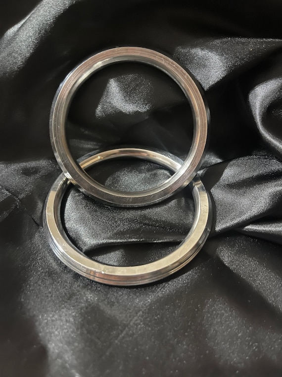 Kada, Steel Kara, Sikh Kakar, Kakkar, lined karah, unisex bracelet, Sikh Items