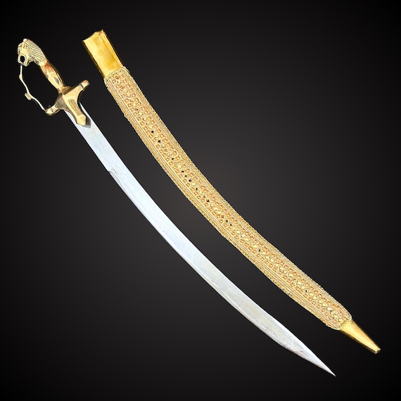 Big Kirpan, Wedding kirpan, Decorated Kirpan, Big Sword, Groom Accessories, Wedding Accessory, Punjabi items, Sikh Items,