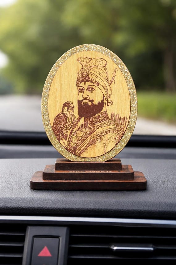 Guru Gobind Singh Ji Car dashboard idol, Car decor, Punjabi, Car Accessories,  Sikh Items,