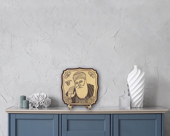 Guru Nanak Dev Ji, Table Top, Wall Hanging, Home Decor, Wall Decor, Gift items, Sikh Items,
