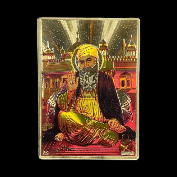 Sikh Guru Photo, Guru Nanak Dev ji, Guru Gobind Singh ji, The Golden Temple, Sikh Home Decor, Wall Decor, Sikh Gift items,