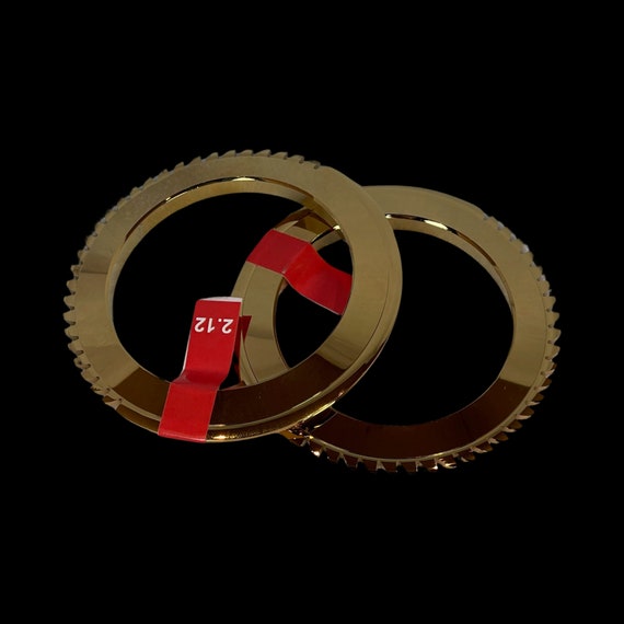 Kada, Sikh Kakar, Gold Steel Kara, Kakkar, Punjabi Karah, unisex iron Bracelet, Punjabi Gift items, Sikh Items,