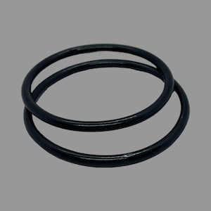 Black kada, Sikh kakar, Sikh kara, Kakkar, Punjabi kara, Thin black kada, Unisex bracelet, Punjabi gift items, Sikh items,