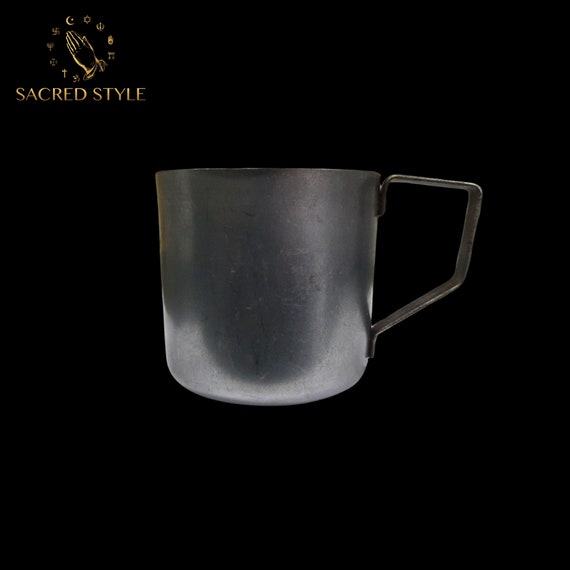 Sarbloh Cup, Hand Made Iron Mug, Sikh Items,