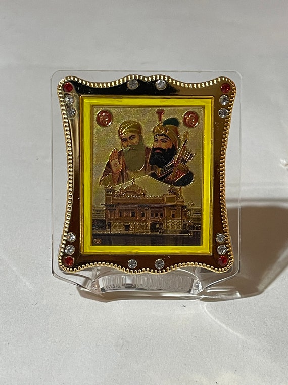 Guru Nanak Dev ji, Guru Gobind Singh ji, 10 Sikh Gurus, Car Decor, Car dashboard idol, Truck Decor, Sikh gift Items,