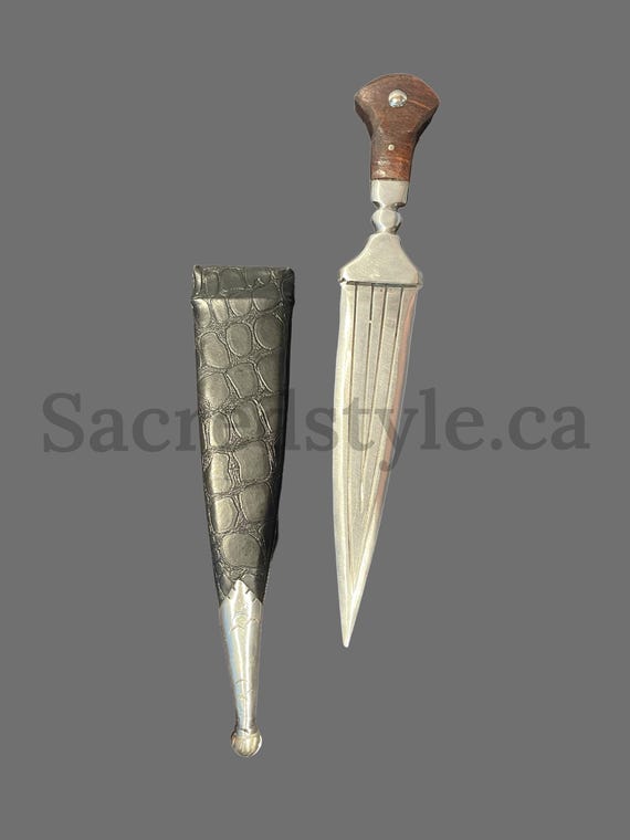 Hand Made Sarbloh Khanjar, Pesh Kabz, Sikh Kakar, Kukri, Kakkar, Sikh Gift Items