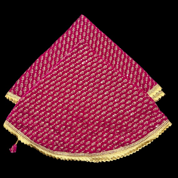 Wedding Accessories, 2 piece Lap Cover Set, Bride & Groom Shagun, Shagun Drawstring Bags, Wedding, Indian Wedding Items
