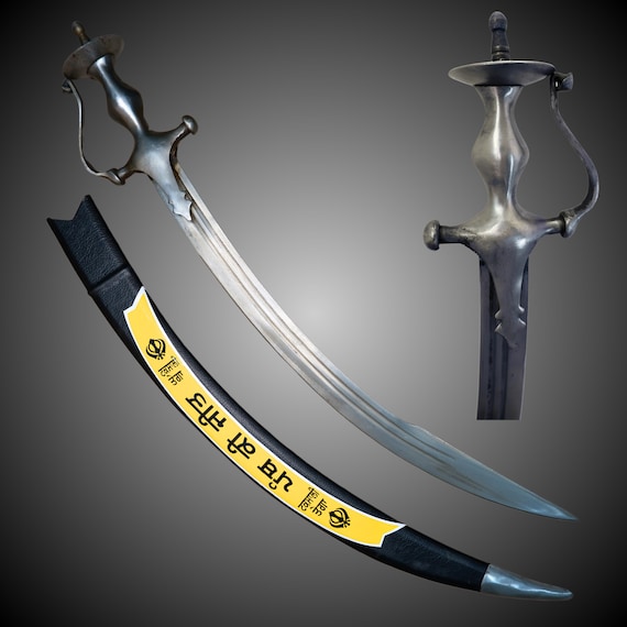 Big Kirpan, Taksali Tega made of Sarbhloh, Sikh kakar, 2.5 foot Taksali kirpan, Sikh Kakkar, Sikh Shastar, Sikh Items,