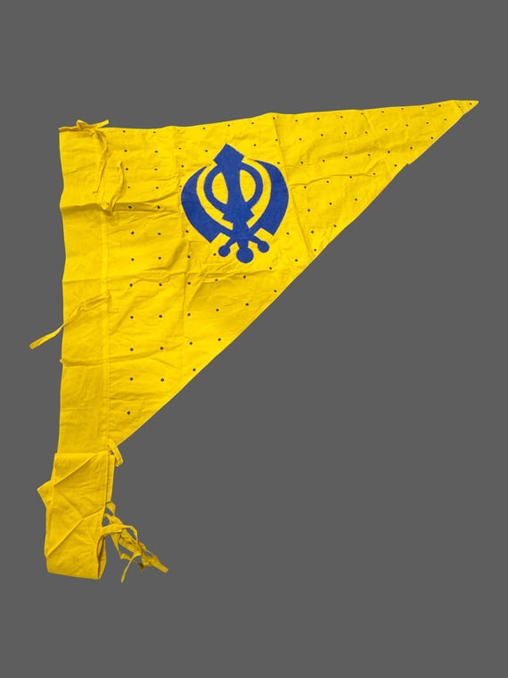 Sikh Nishan Sahib, Sikh Flag, Sikh Raj, Jhanda, Panjabi, Sikh Items,