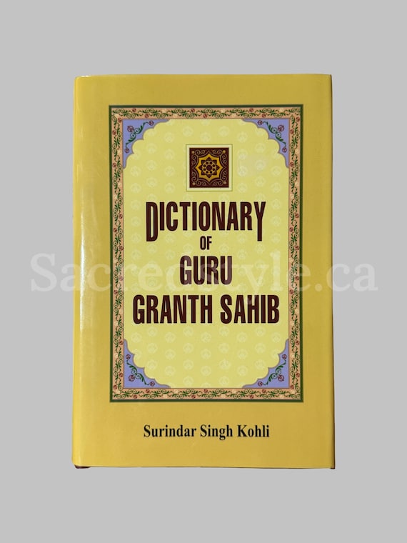 Dictionary of Guru Granth Sahib Ji, Sikh Gurbani, Sikh Books, Sikh Items,