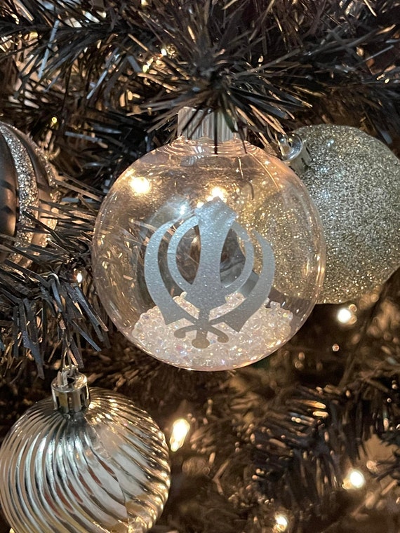 Christmas Tree Ornaments, Christmas Gift, Sikh Ornaments,