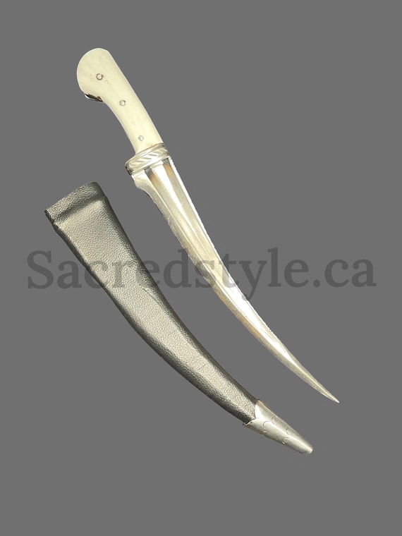 Hand Made Sarbloh Khanjar, Sikh Kirpan, Pesh Kabz, Sikh Kakar, Kukri, Kakkar, Sikh Gift Items