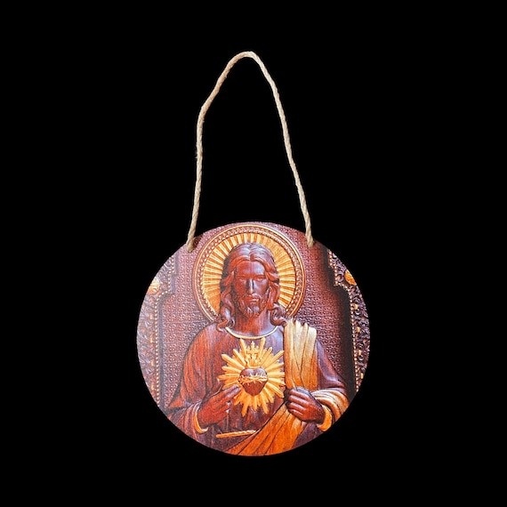 Jesus wall hanging, Wall Hanging, Christmas Gift, Home Decor,