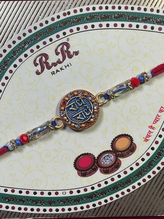 Rakhi Radhe Radhe, Rakhdi, Rakhi for Men, Brother Rakhdi, Hindu Rakhdi,