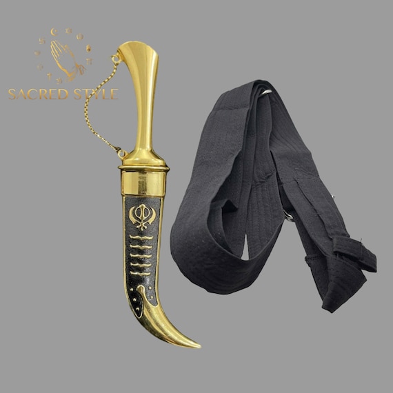 Kirpan and Gatra Set, Sikh kakar, Kukri, Sikh Kakkar, Punjabi, Sikh Gift items,