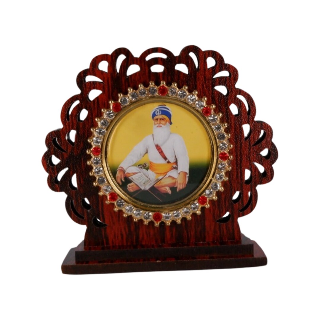 Car Dashboard Idol Sikh Gurus Car Decor Car Dashboard Etsy