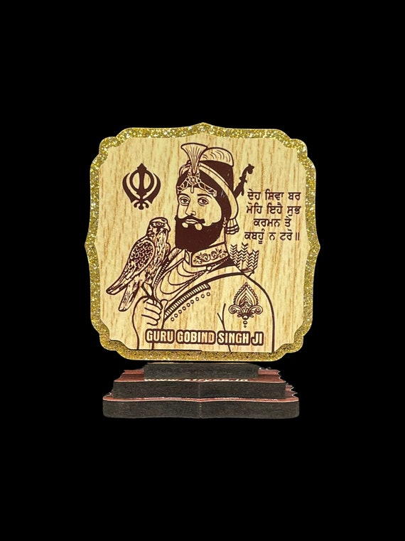 Guru Gobind Singh Ji Car dashboard Idol, Car Decor, Car dashboard Accessories, Sikh Gift Items,