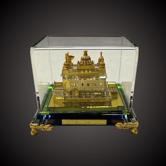 The Golden Temple 24k Gold plated model, Siri Darbar Sahib, Siri Amritsar sahib, Punjabi gift items, Mothers day gift, Punjab, Sikh Items,
