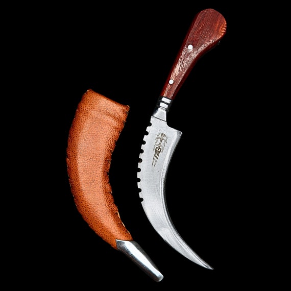 Hand Made Sarbhloh Khanjar, Ashatbuj, Sikh Kirpan, Sikh Kakar