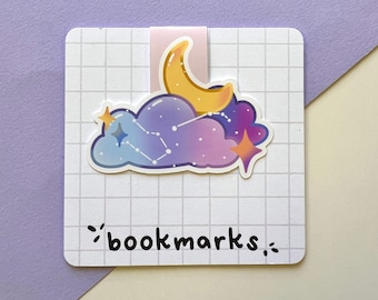 Dreamy Magnetic Bookmark | Cute magnetic bookmark | Page Saver | Book Accessories