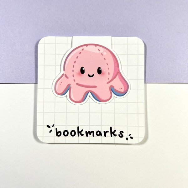 Octopus Bookmark - Etsy